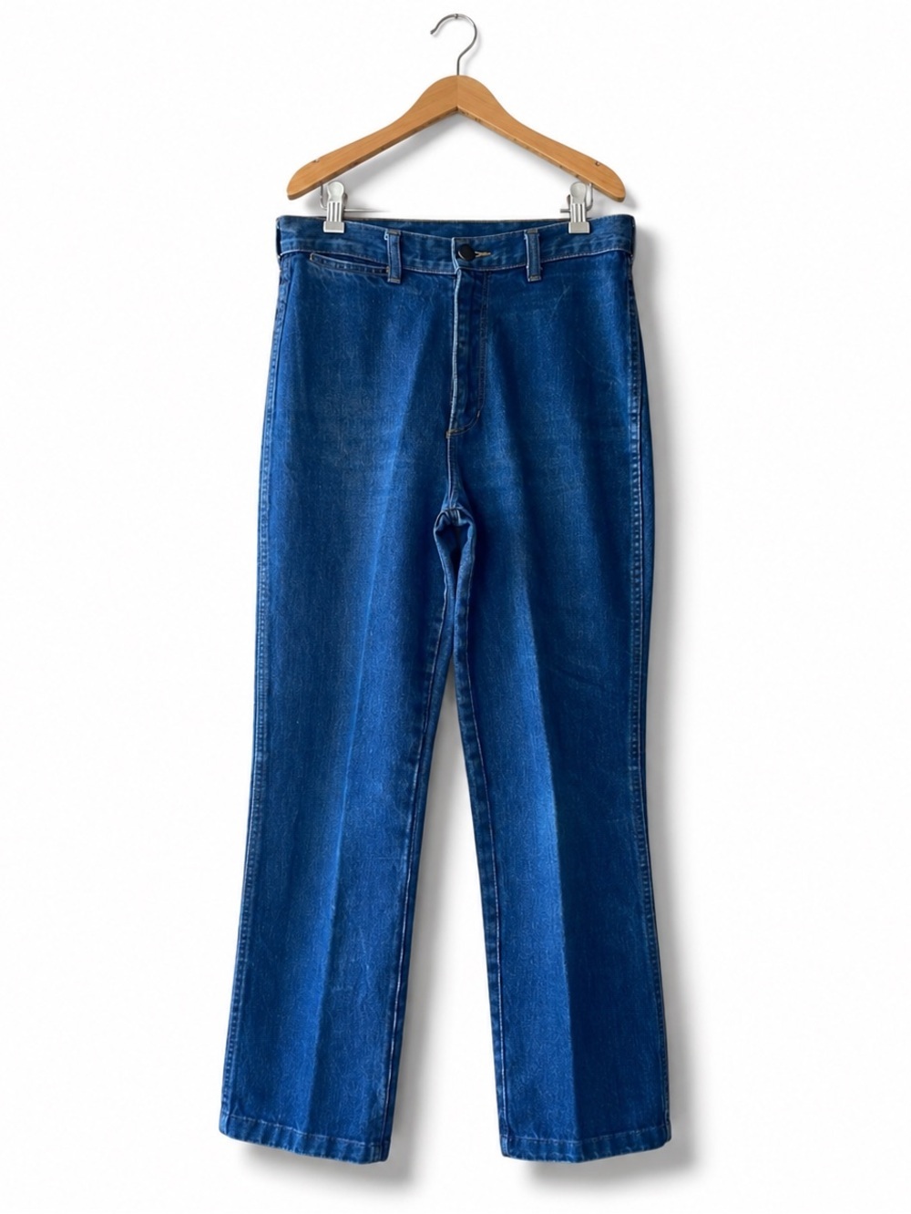FANCY ASS Vintage Jeans High Rise Straight Leg Blue Denim 90s - Picture 2 of 16